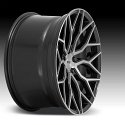 Niche Mazzanti M262 Brushed Gloss Black Custom Wheels 3